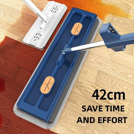 New Style Large Flat Mop 360 Rotating Mop Suitable Various Types Flooring Strong Water Absorption For Home Cleaning Floors - Joker