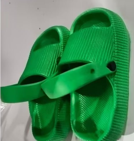 Children's Feeling Of Stepping On Feces Thick Soled Home Slippers - Joker