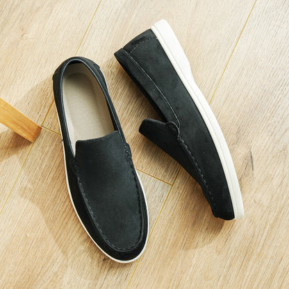 Slip-on Suede Loafers Shoe Cover Lazy Feet