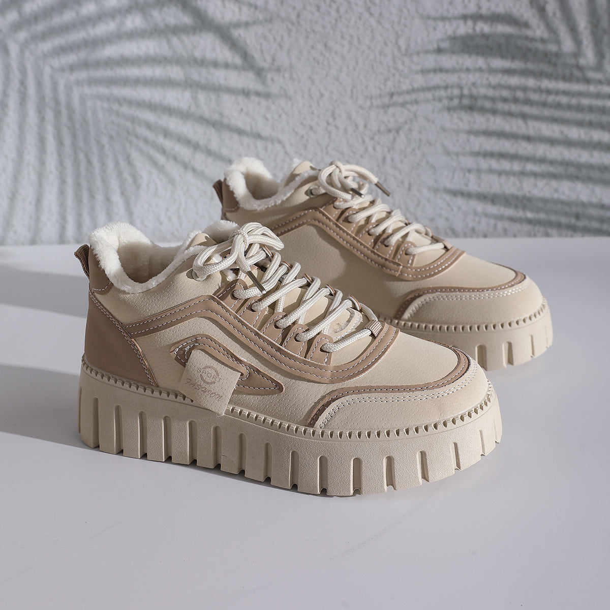 Versatile Casual Sports Sneakers With Thick Soles