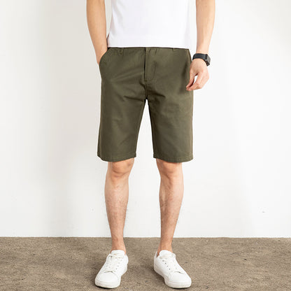Weiße  Baumwolle Shorts
