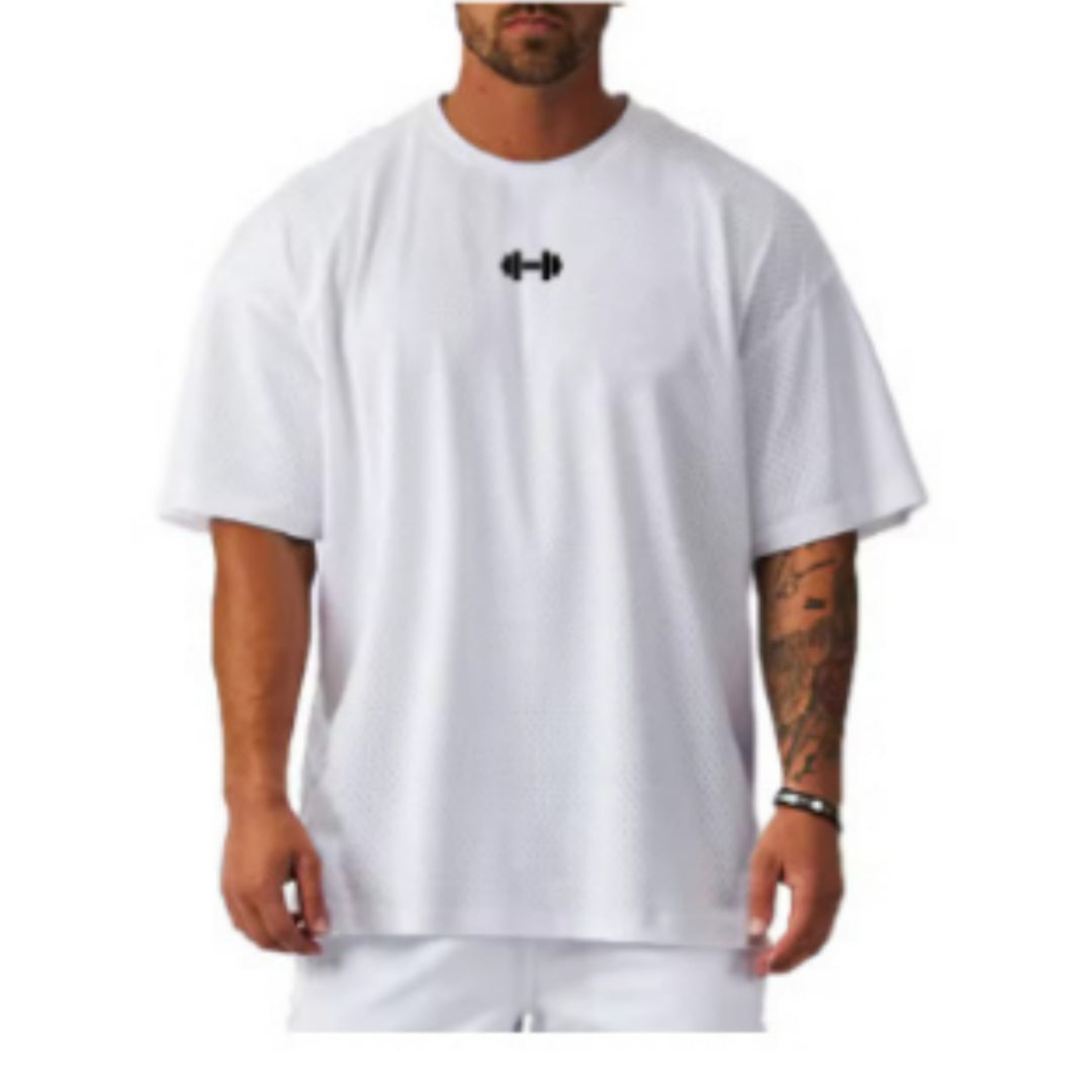 Neues bedrucktes All-matching Loose T-Shirt für Herren