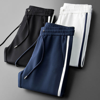 Slimming Lightweight Men's Slim-fit Straight-leg Athletic Casual Sweatpants