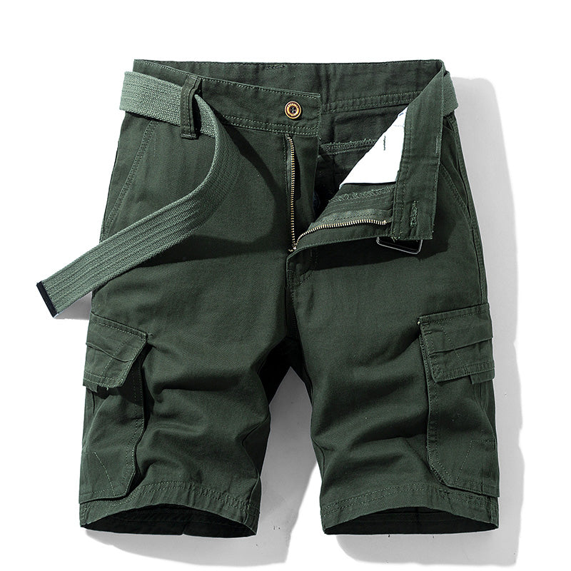 Men's cotton overalls shorts