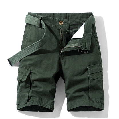 Men's cotton overalls shorts