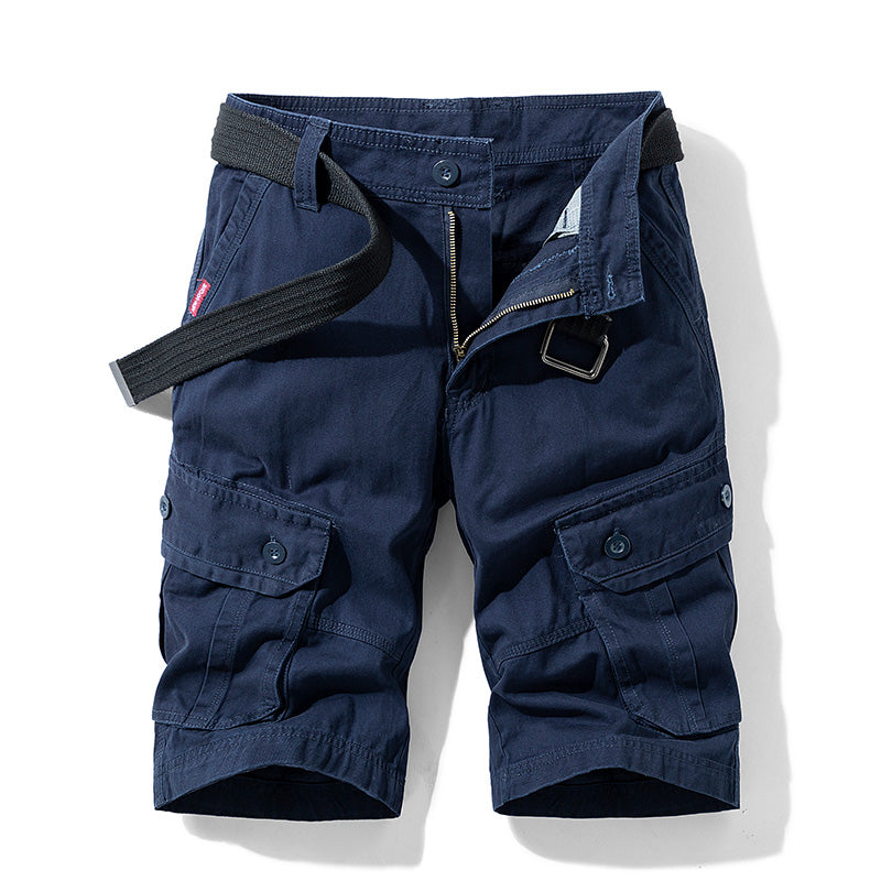 Men's cotton overalls shorts