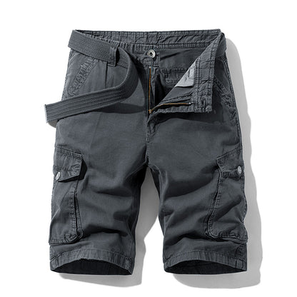 Men's cotton overalls shorts