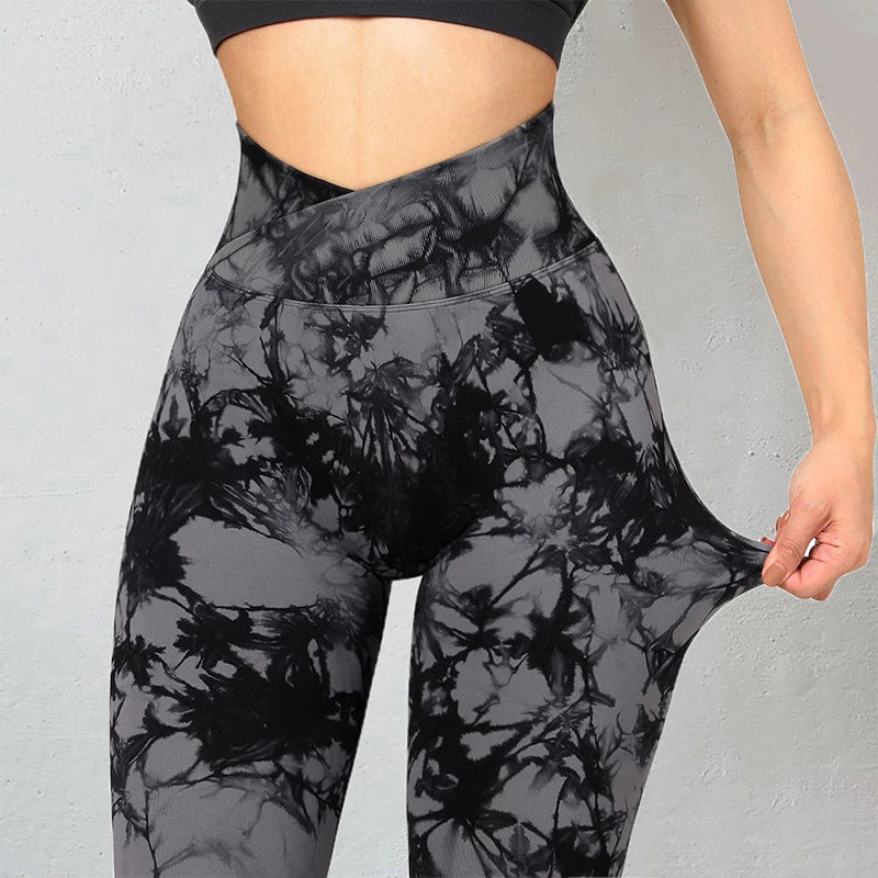 Leggings Frauen Yoga-Hose Push-up-Sport-Fitness-Lauf-Gym-Leggings