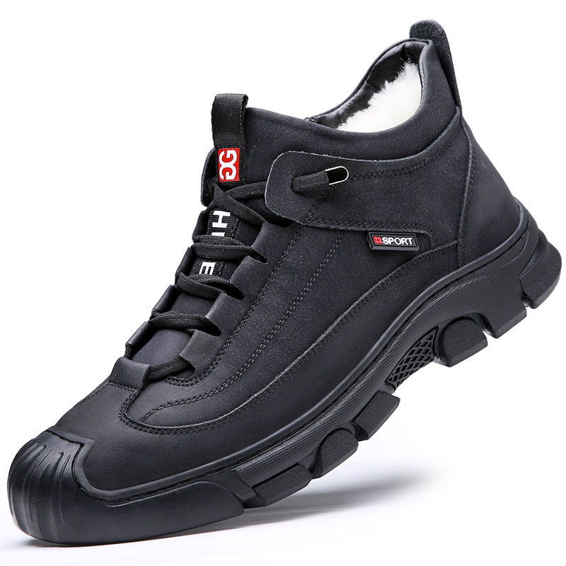 Kalt-Rutschfeste warme Samt Stiefel