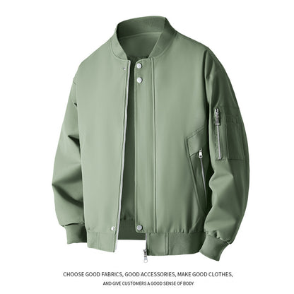 Oversized Jacket British Versatile Loose Fashion Trend Handsome American Style