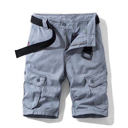 Men's cotton overalls shorts
