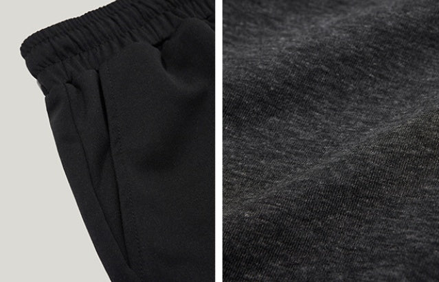 Kontrastnähte lässige Shorts