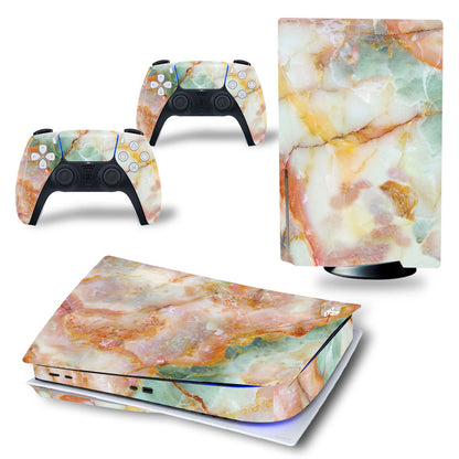 Neue weiße Playstation 5 Aufkleber Vinyl Decals PS5 Disk Skins Konsole Controller