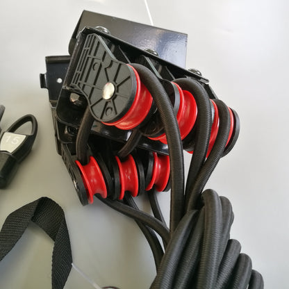 Fitness-Fitness-Widerstands-Seil-Zug-Trainingsband An Der Tür