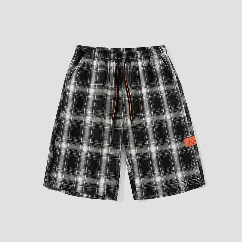 Schwarz-Weiße Shorts