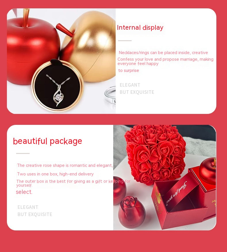 Valentinstag Geschenk Seife Rose Geschenkbox