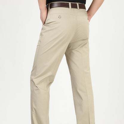 Summer thin straight trousers