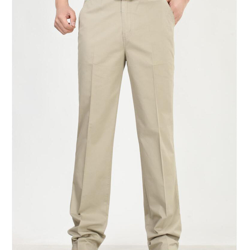 Summer thin straight trousers