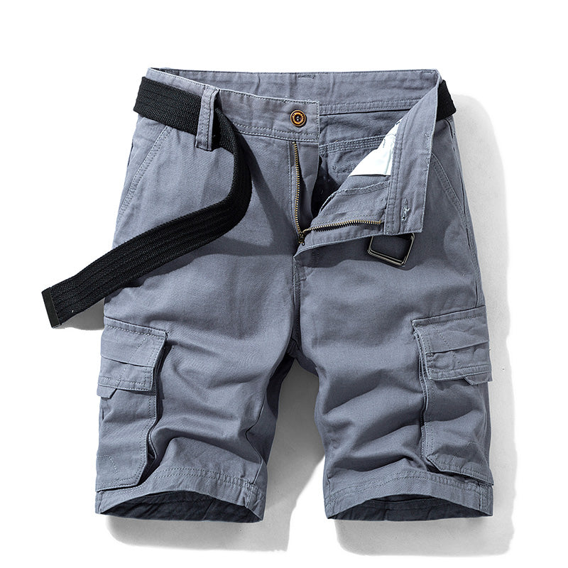 Men's cotton overalls shorts