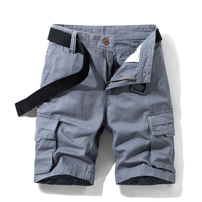 Men's cotton overalls shorts