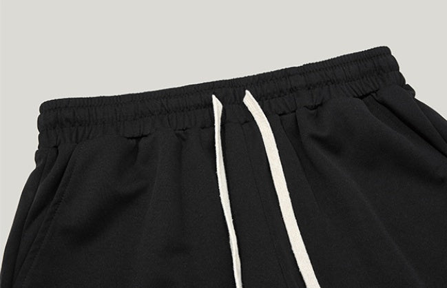 Kontrastnähte lässige Shorts