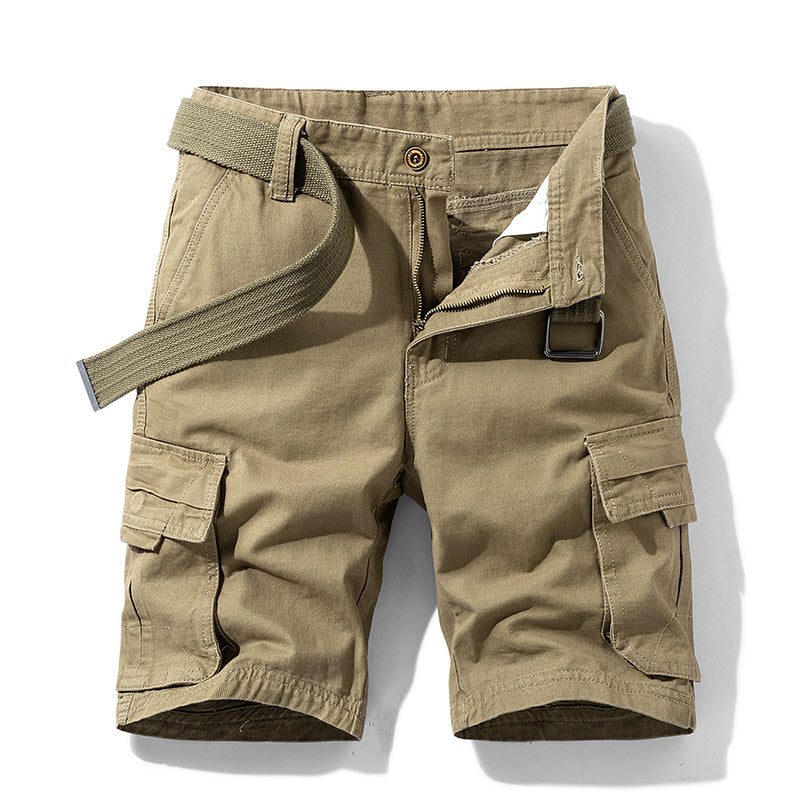 Men's cotton overalls shorts