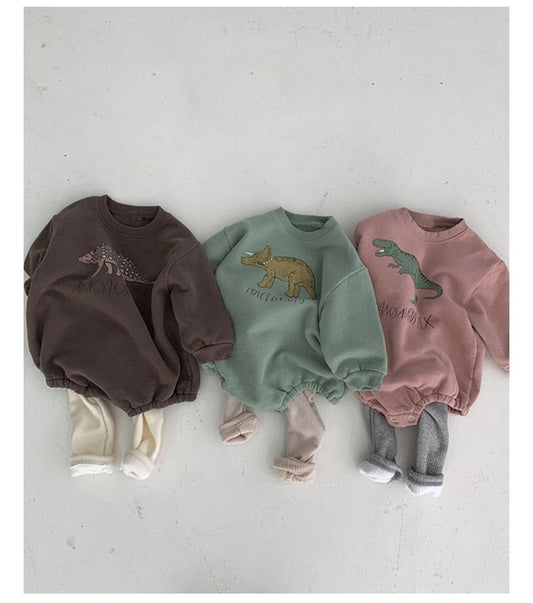 Jumpsuit Men And Women Baby Fleece Cotton Sweater Bag Fart Romper - Joker