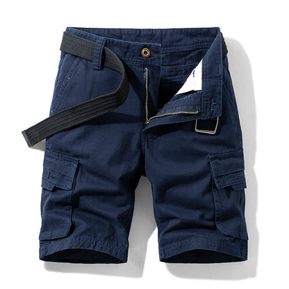 Men's cotton overalls shorts