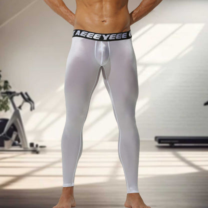Men's Ultra-thin High-elastic Warm Pants