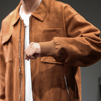 Men's Lapel Jacket Casual Outerwear