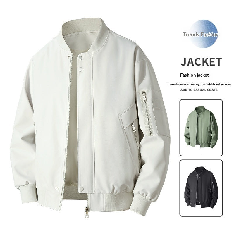 Oversized Jacket British Versatile Loose Fashion Trend Handsome American Style