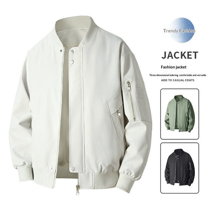 Oversized Jacket British Versatile Loose Fashion Trend Handsome American Style