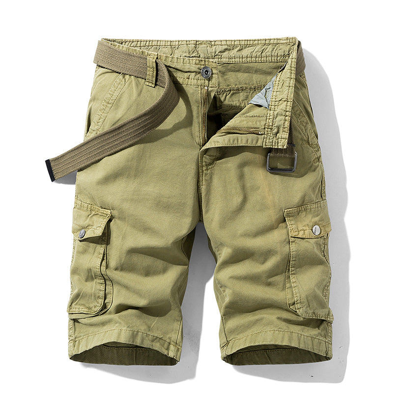 Men's cotton overalls shorts