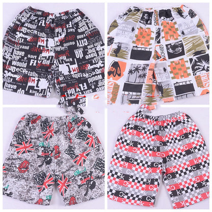 Men's Quick-drying Peach Skin Youth Thin Five 5 Points Seaside Beach Shorts