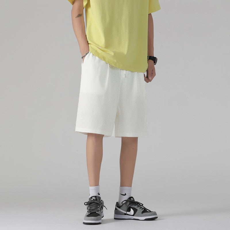 Men's Loose Casual Ice Silk Quick-drying Shorts