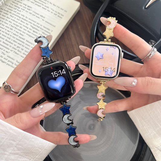 Applicable Strap For Xingyue Metal Chain Iwatch