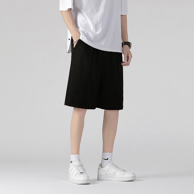 Men's Loose Casual Ice Silk Quick-drying Shorts