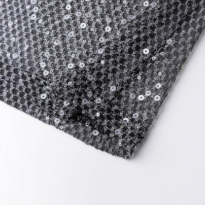 Western Style See-through Mesh Kurzarm-T-Shirt