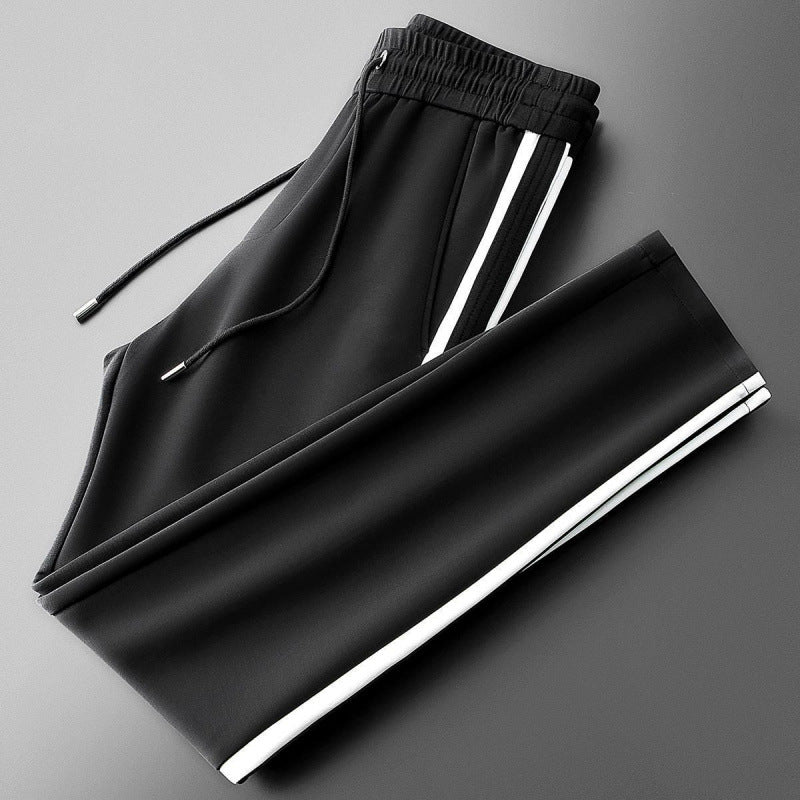 Slimming Lightweight Men's Slim-fit Straight-leg Athletic Casual Sweatpants