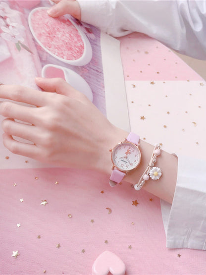 Korean-style Cute Girl Analog Children's Watch