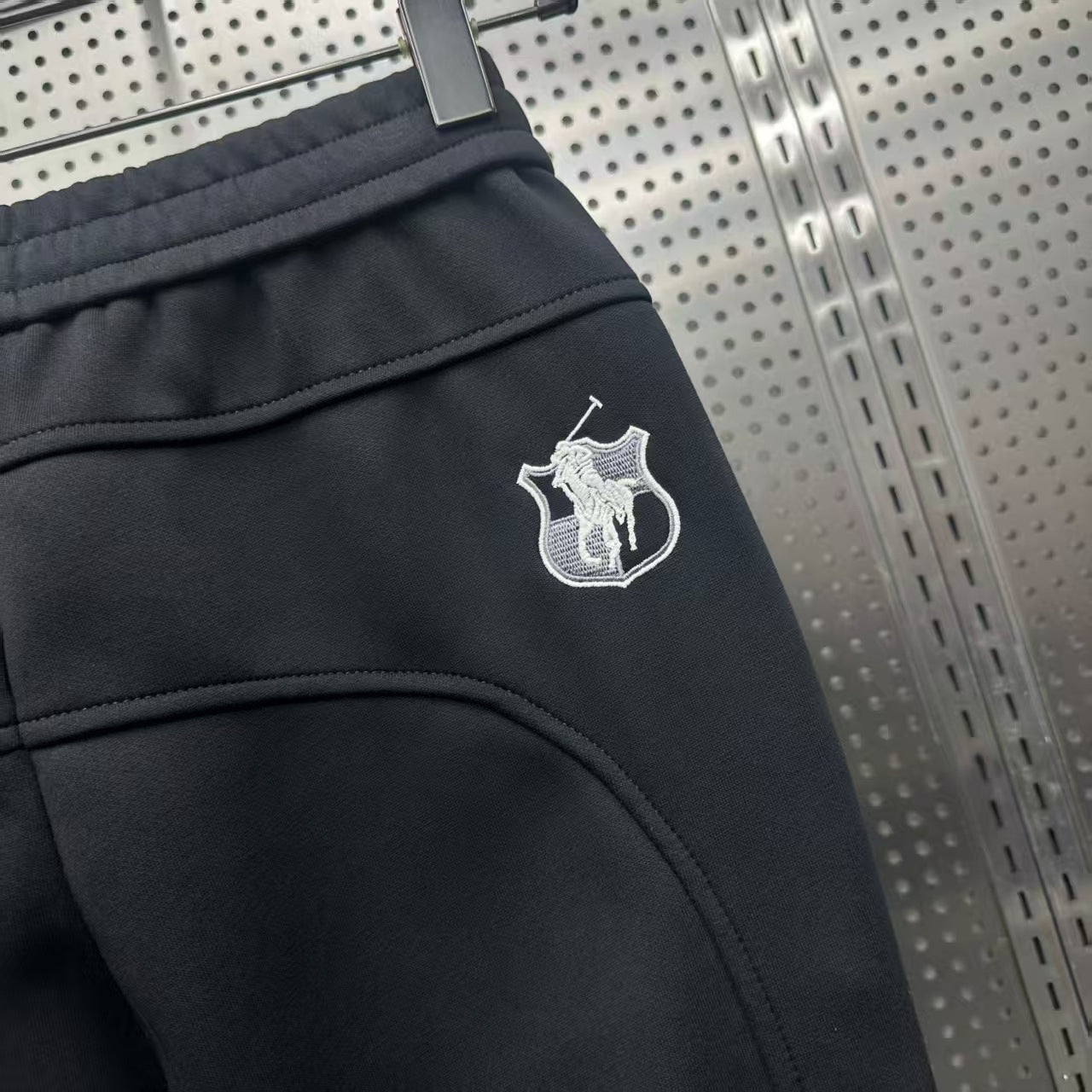 Autumn New Arrival Solid-Colored Casual Pants For Men, Fashionable Embroidery