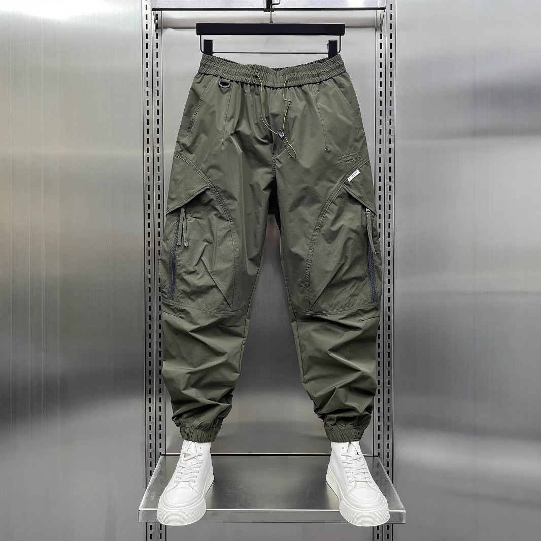 Sommer Tapered Pants Trend Amerikanische Cropped Hose