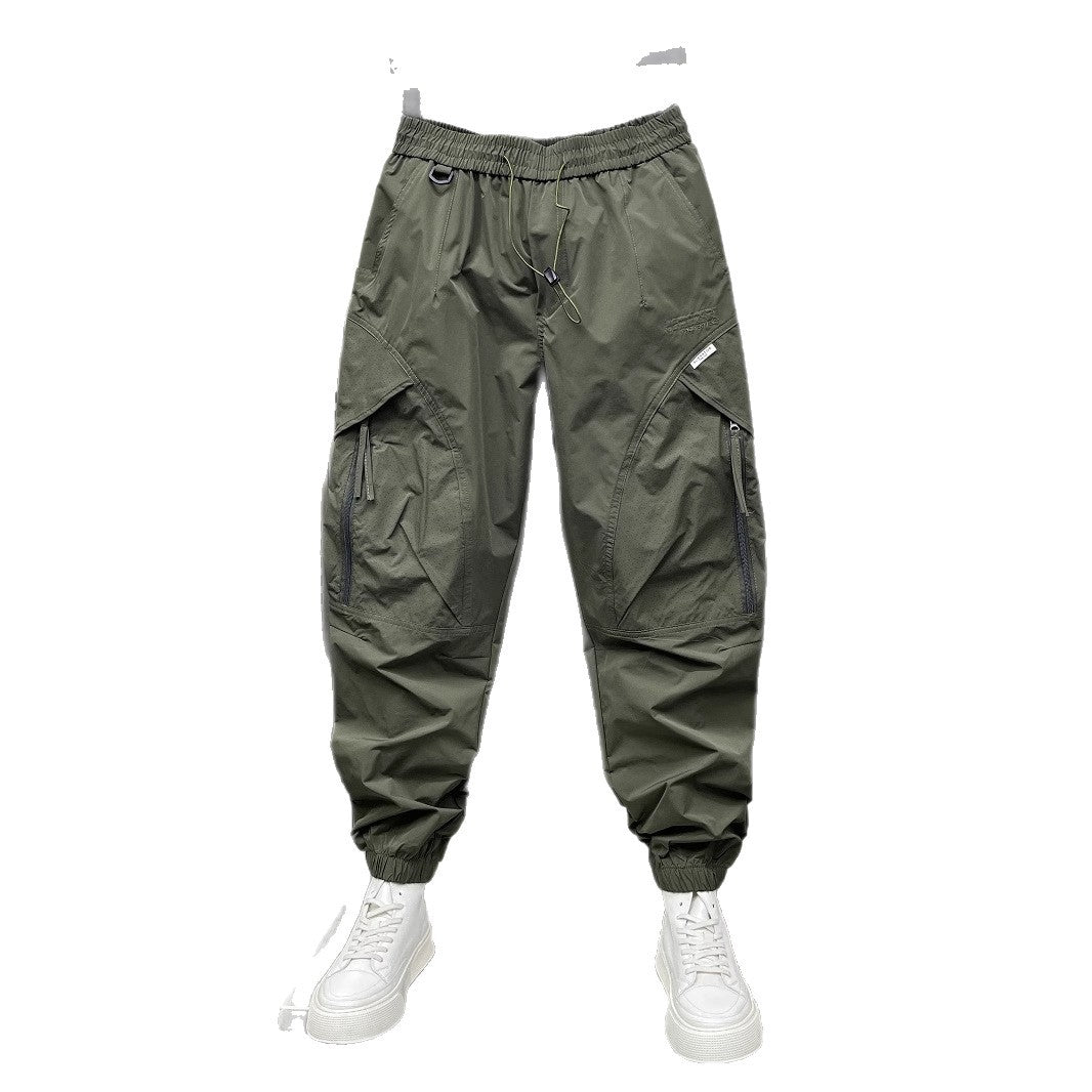 Sommer Tapered Pants Trend Amerikanische Cropped Hose