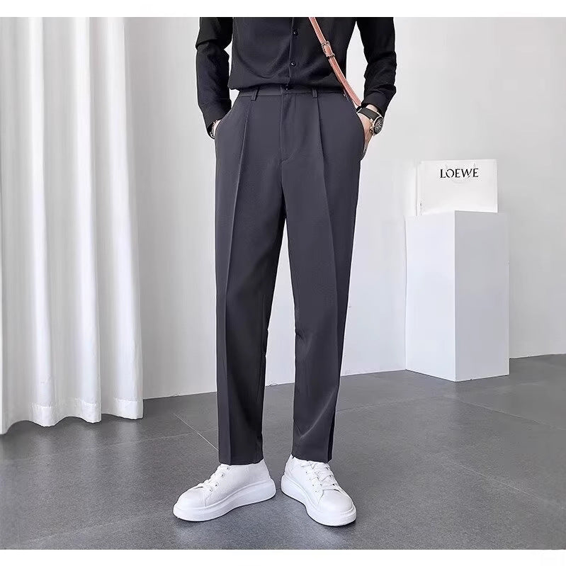 Stilvolle Herren-Anzughose mit Relaxed Fit