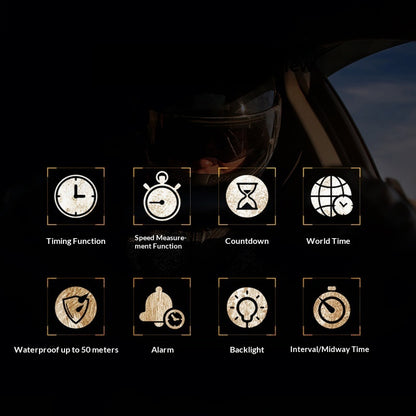 Multifunktionale Quarzuhrwerk Sportuhr für Herren