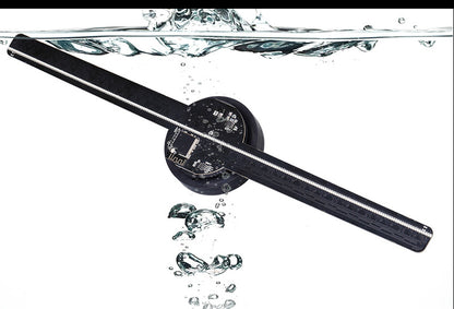 Verbesserte nackte Augen 3D holografische Werbemaschine-Lüfter-Bildschirm