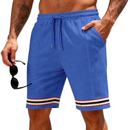 Herren-Shorts aus Waffel-Gewebe