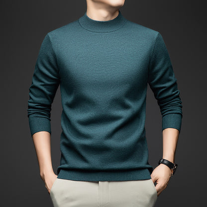 New Autumnwinter Casual Solid-color Knit Undershirt