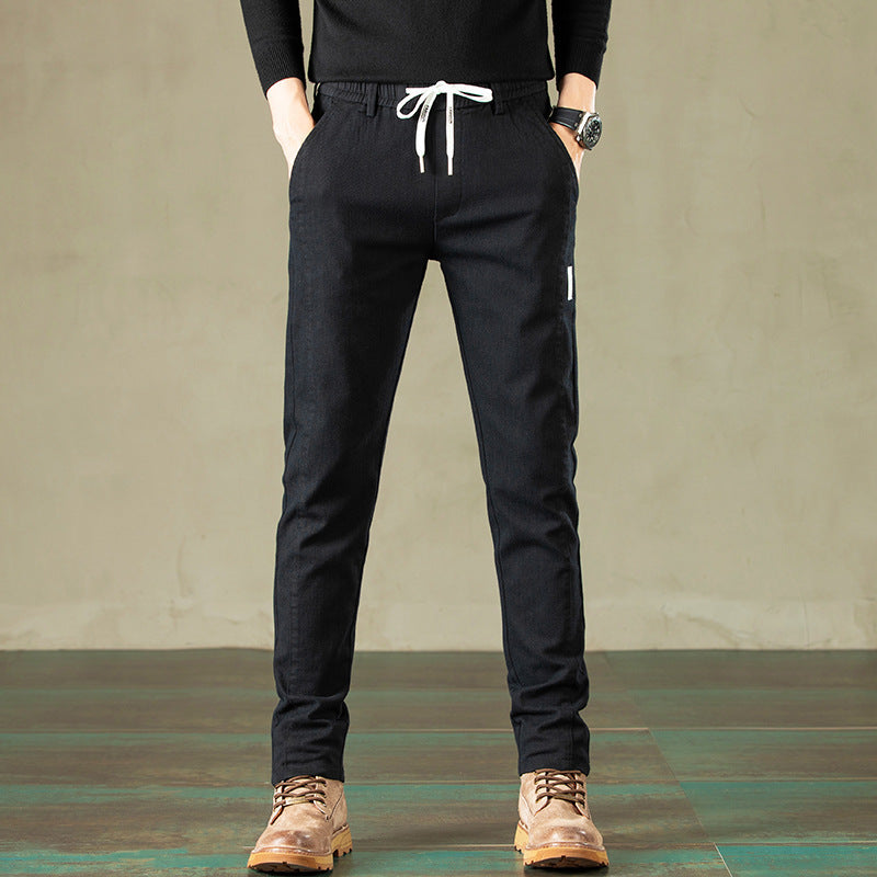 Loose Straight Casual Pants Stretch Sports Trousers