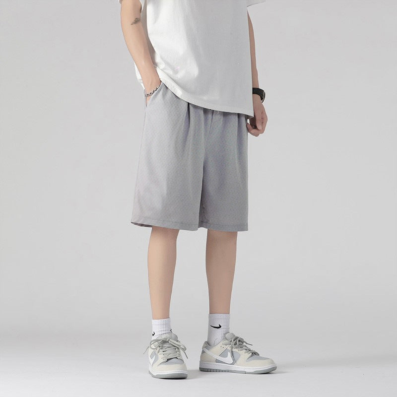 Men's Loose Casual Ice Silk Quick-drying Shorts